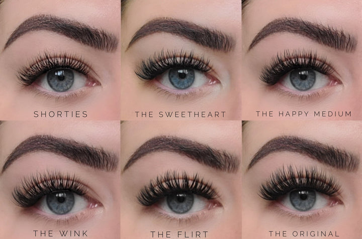 False Eyelash Variety Pack - 6 Classic Styles Sampler – Lena Layne