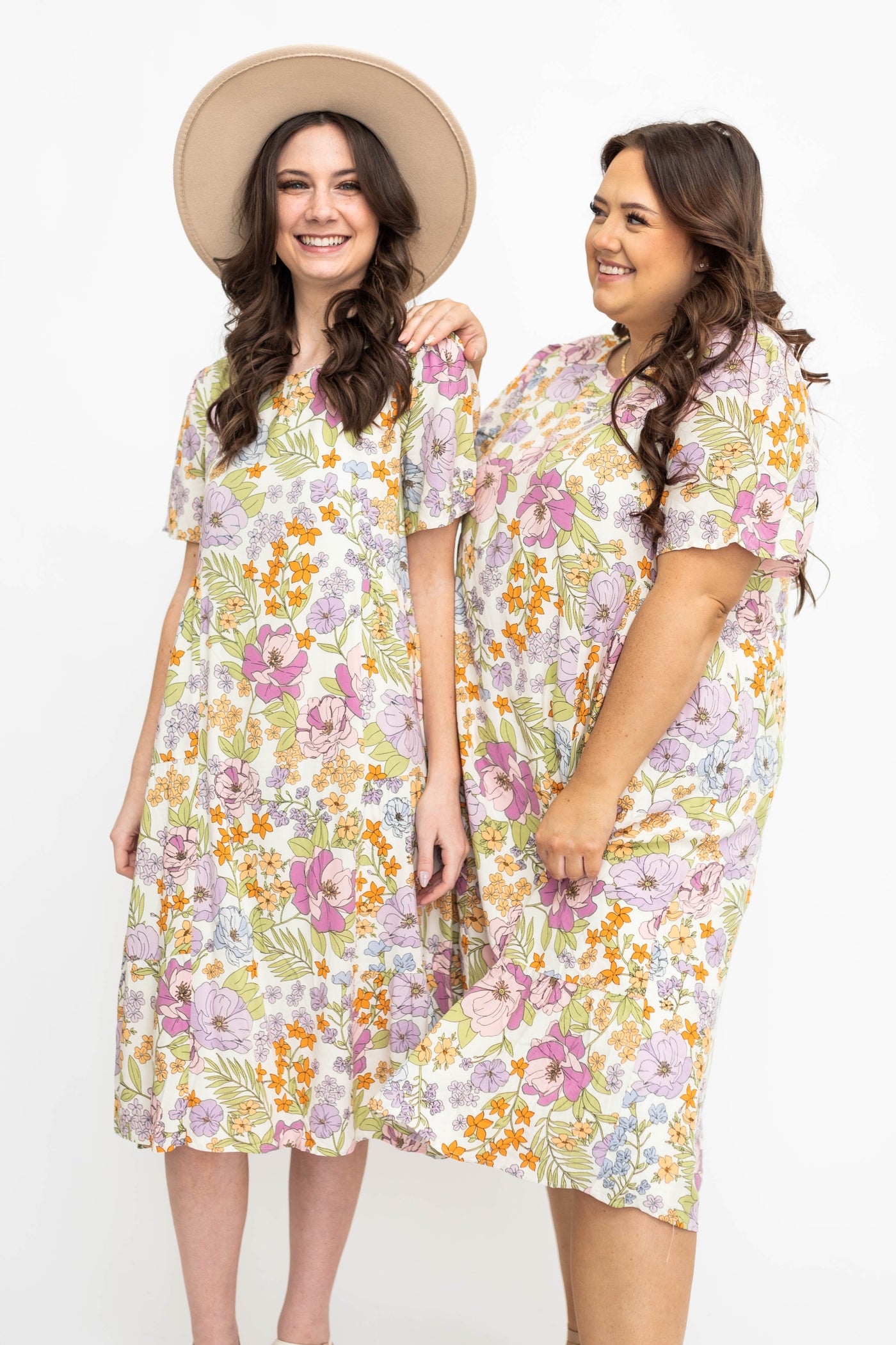 Bonnie Ivory Floral Dress
