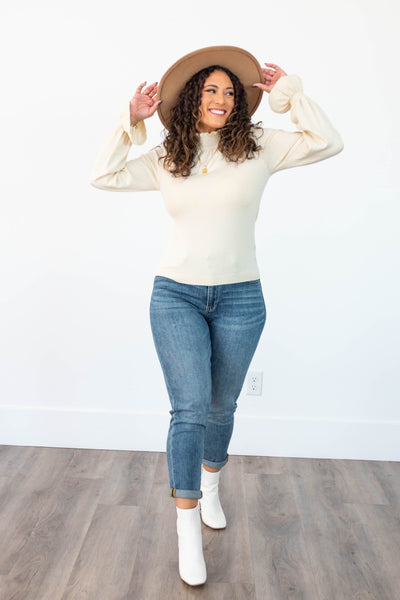 Eleni Ivory Sweater