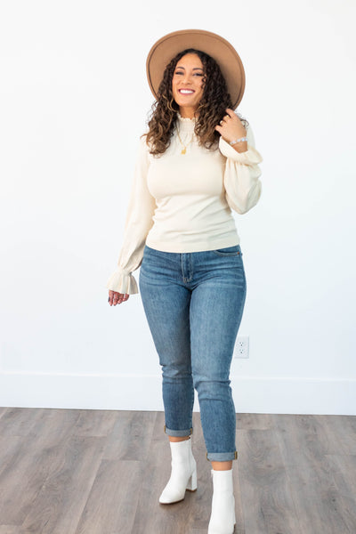 Eleni Ivory Sweater