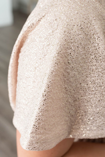 Evangeline Champagne Dress