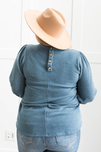 Liz Denim Top
