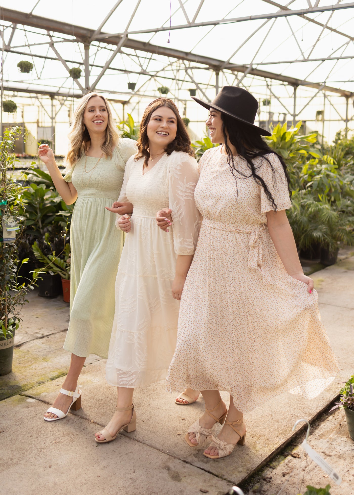 Poppy Sage Dress