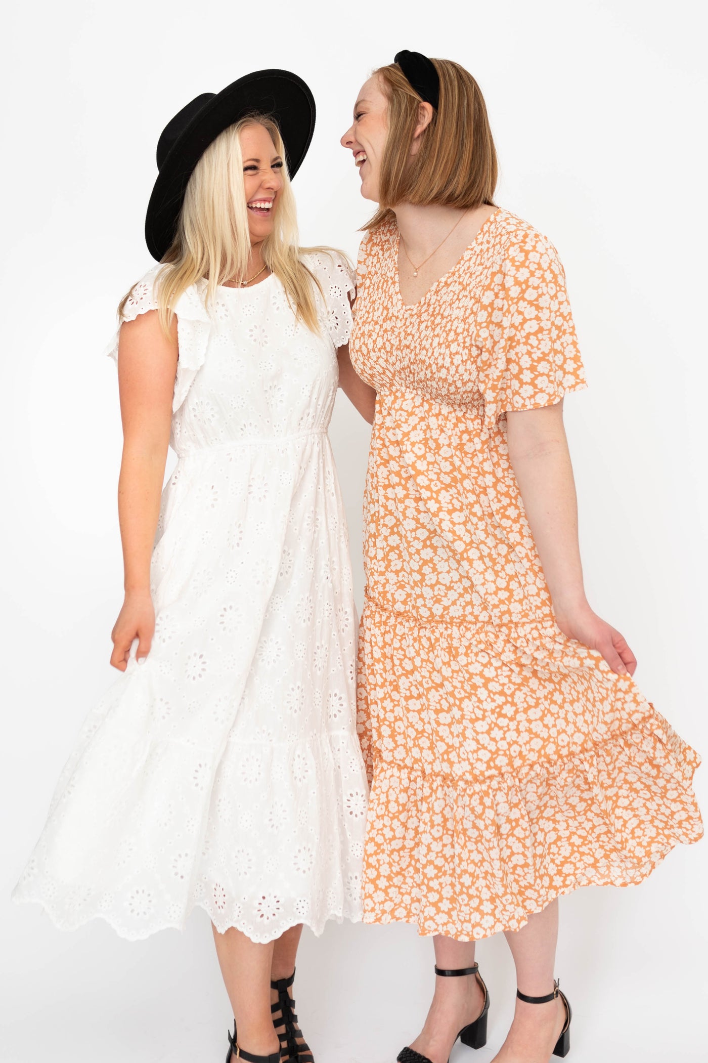 Adrielle White Eyelet Dress