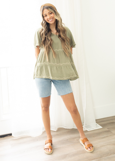 Newport Light High Rise Bermuda Shorts