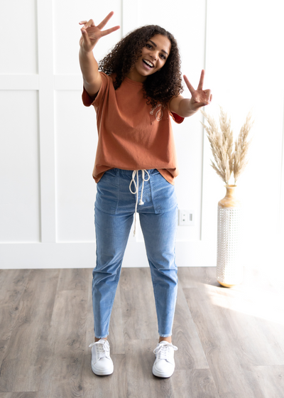 Sheona Blue Pants