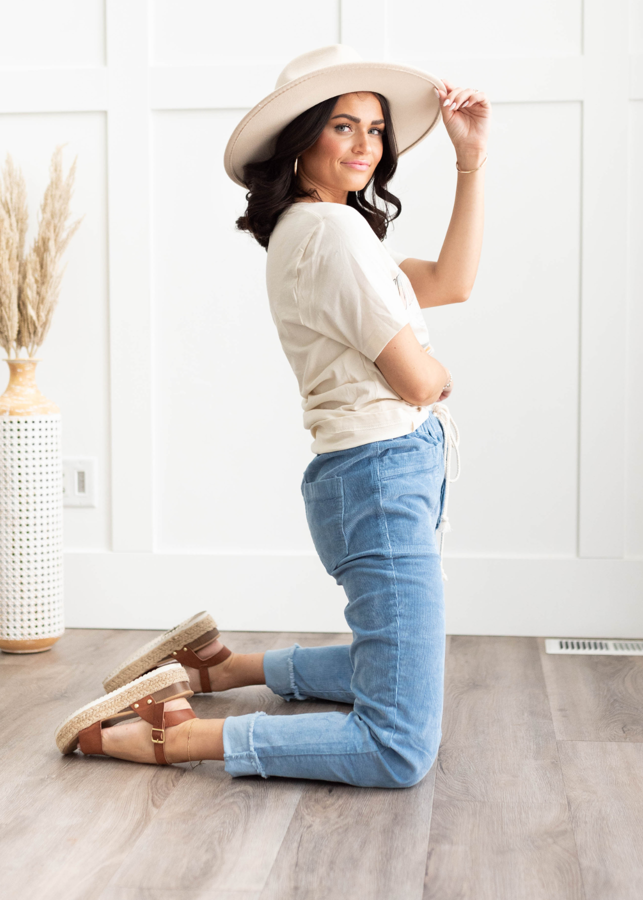 Sheona Blue Pants