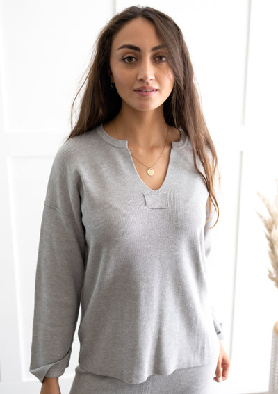 Verena Grey Knit Set