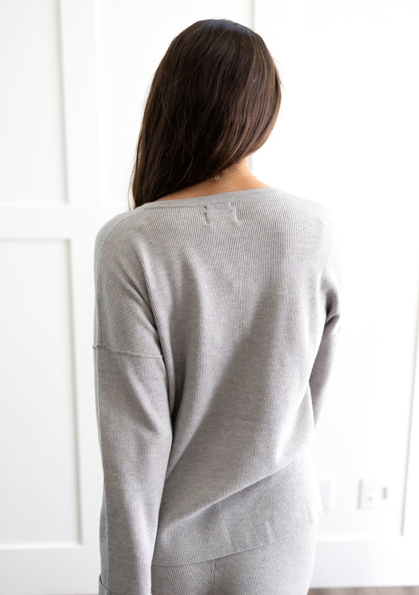 Verena Grey Knit Set