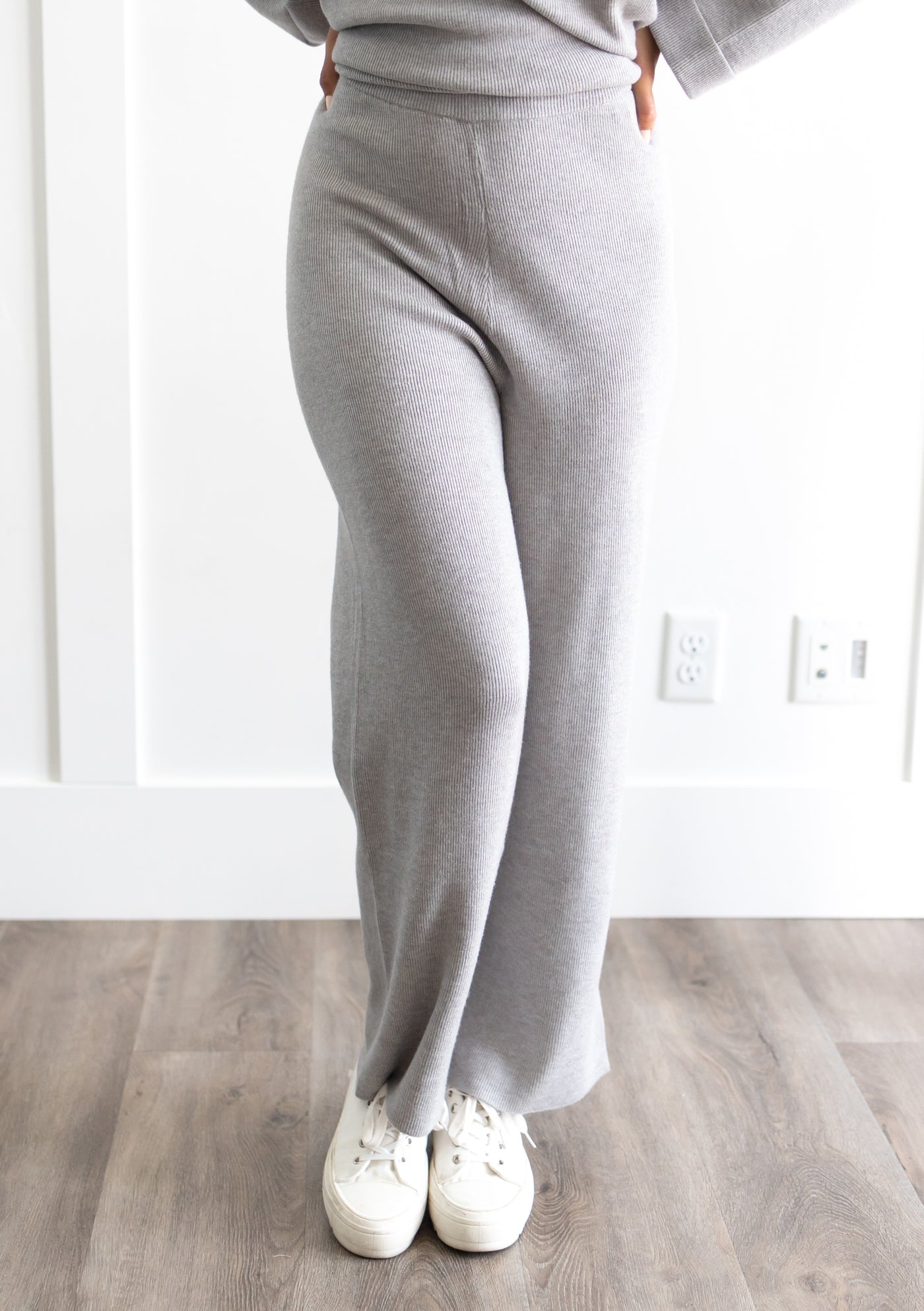 Verena Grey Knit Set