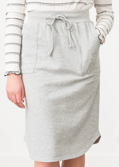 Livia Heather Grey Skirt